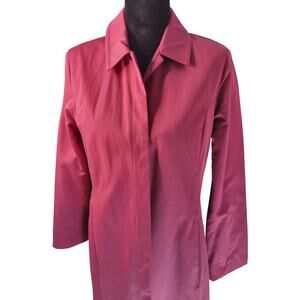 Chic Jones New York Hot Pink Raincoat - Small